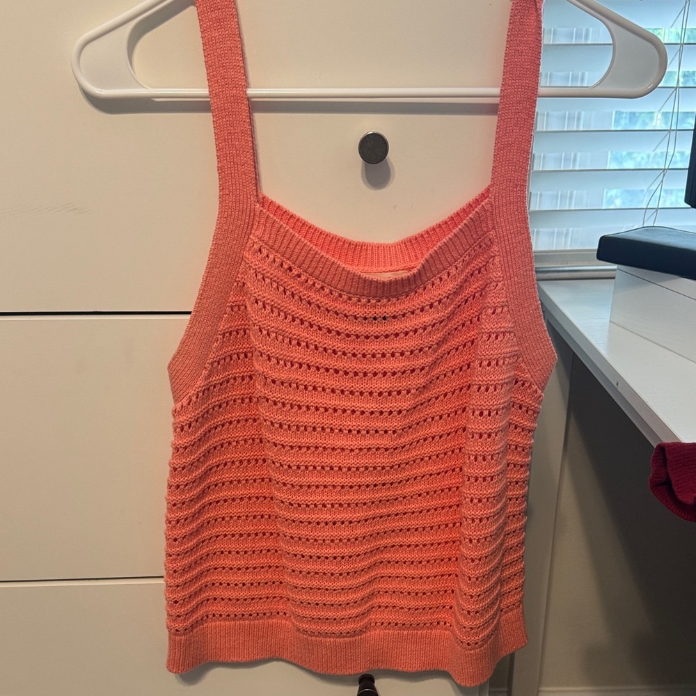 Women's Coral Knit Tank Top